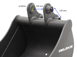 GODET DE TERRASSEMENT MINI PELLE 40 CM NORTECK