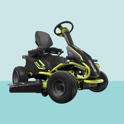Tondeuse autoportée rider électrique RYOBI RM480E 48V L.96 cm – Avec batterie et chargeur